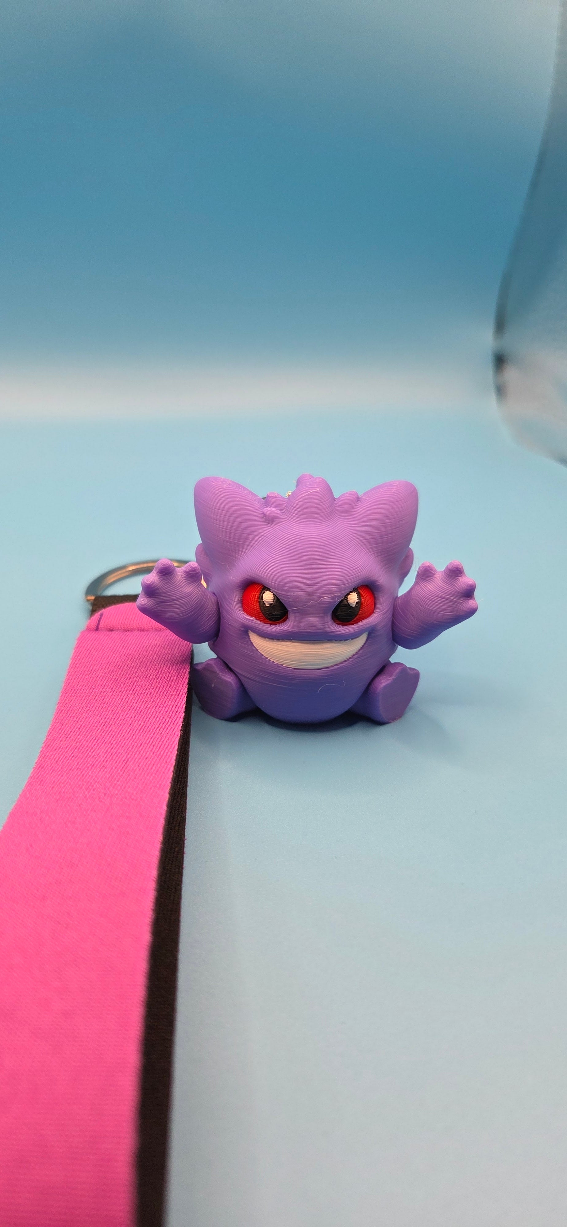 3D printed gengar keychain