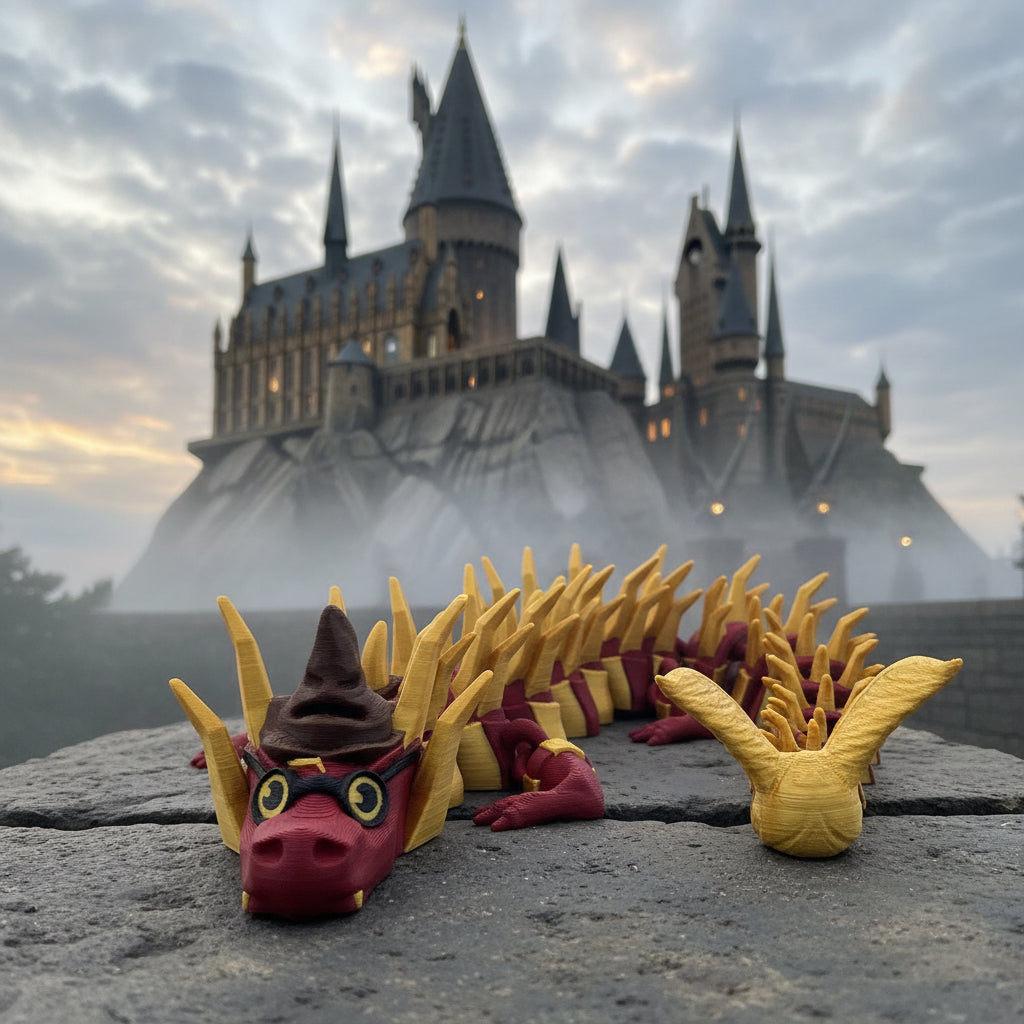 3D printed Harry potter dragon