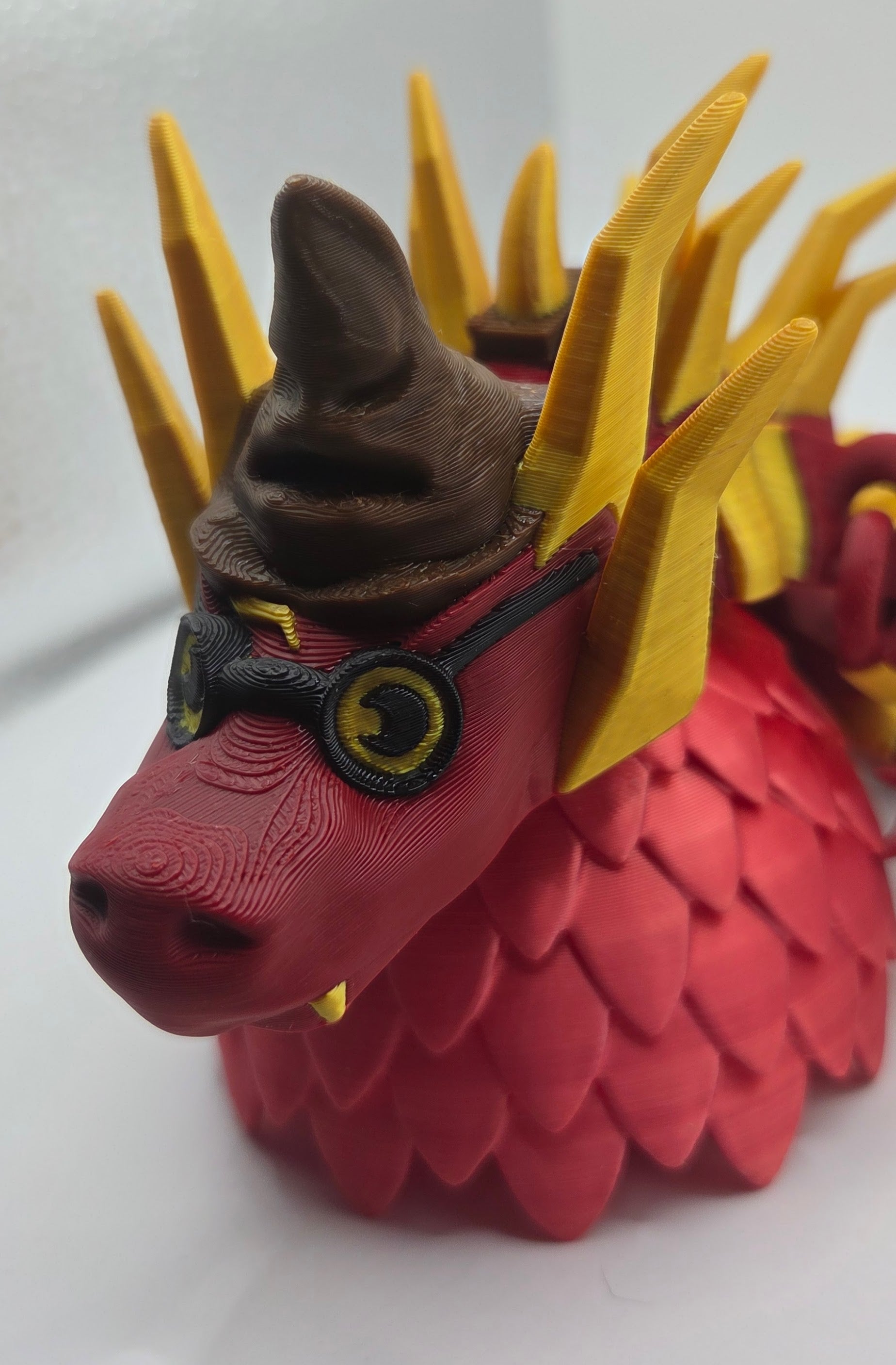 3D printed Harry potter dragon