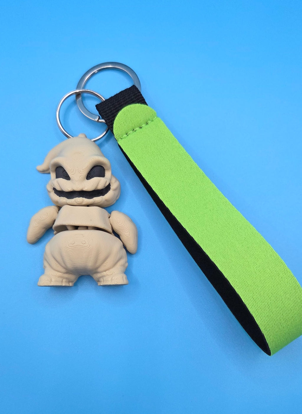 3D printed oogie boogie keychain