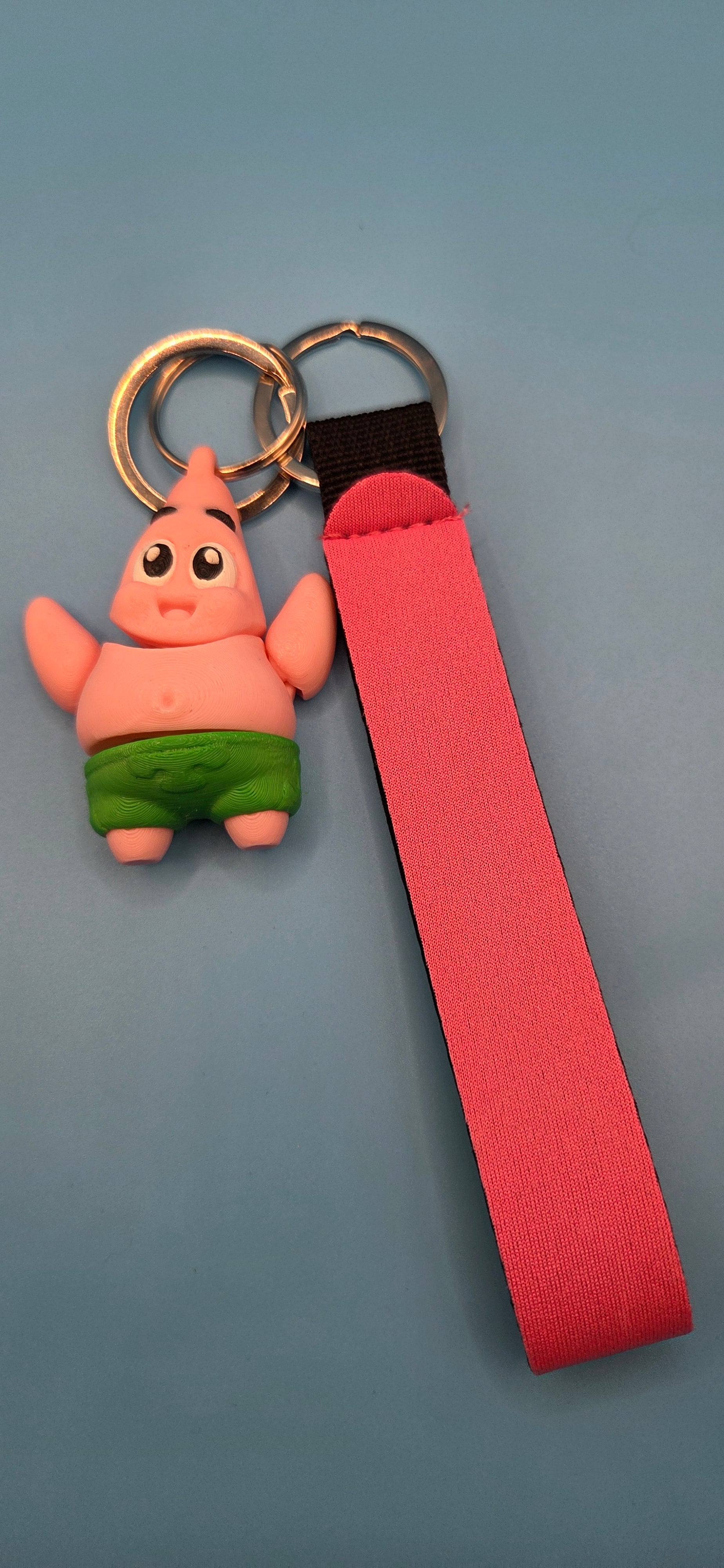 3D printed patrick keychain