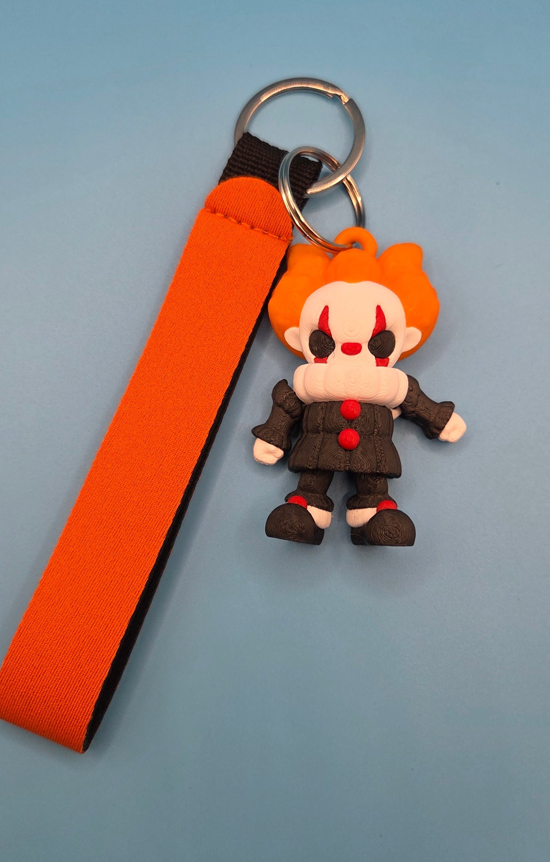 3D printed pennywise keychain